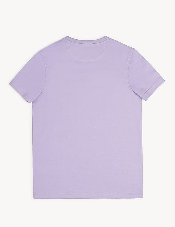 Pure Cotton Printed Round Neck T-Shirt