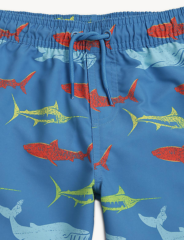 Printed knee Length Swimshorts