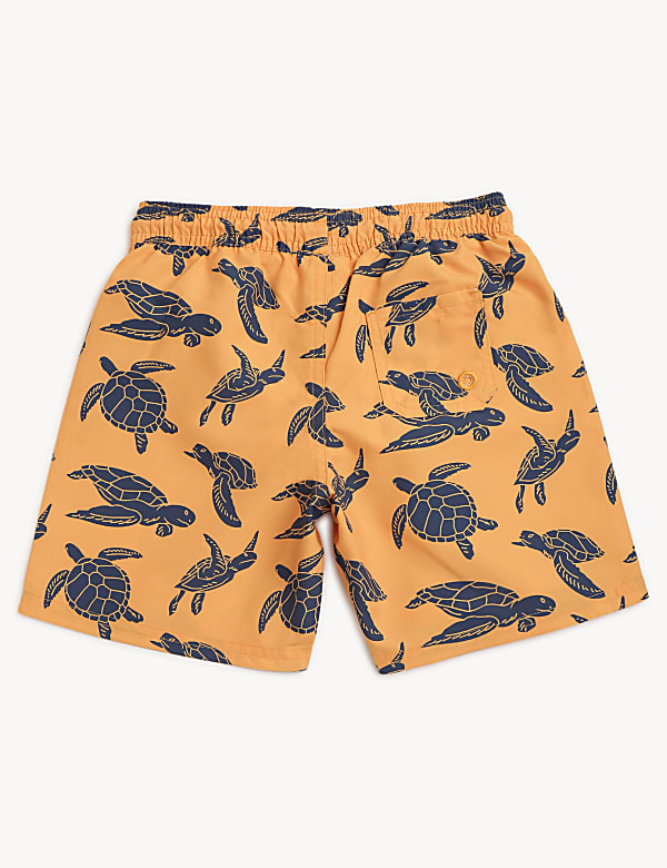 Printed knee Length Swimshorts