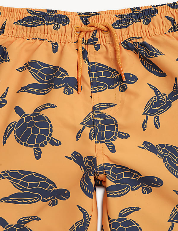 Printed knee Length Swimshorts