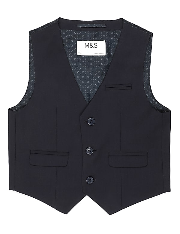 Plain V-Neck Waistcoat