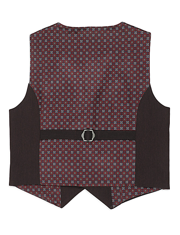 Plain V-Neck Waistcoat