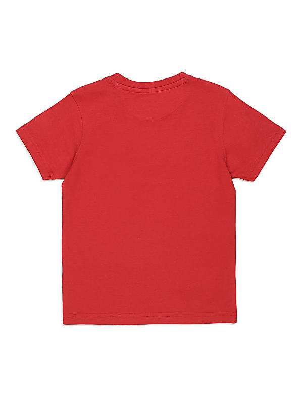 Pure Cotton Printed Round Neck T-shirt