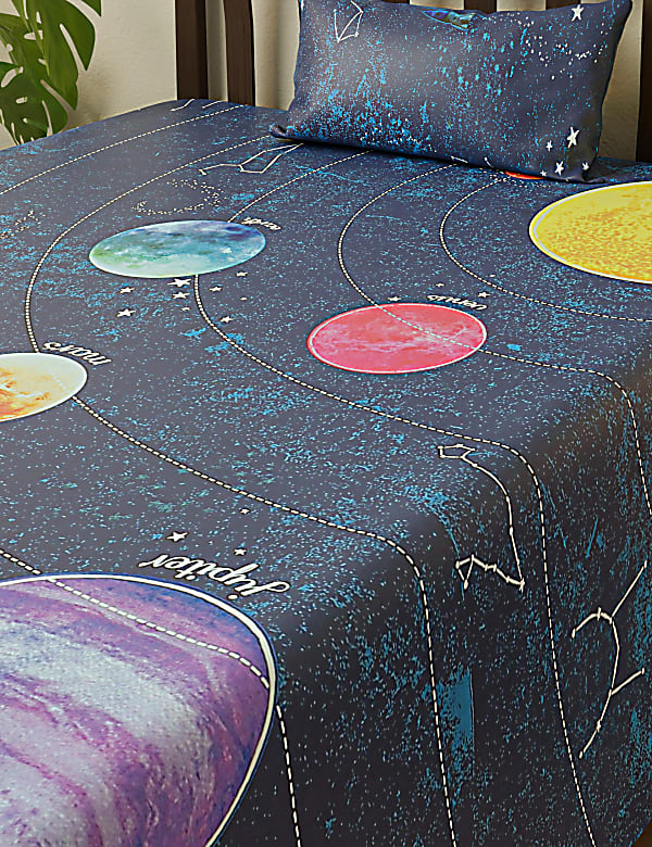 Pure Cotton Printed Single Bedsheet Set