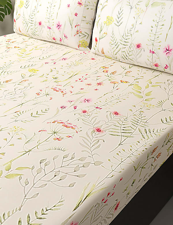 Pure Cotton Printed Bedsheet Set