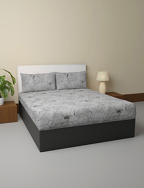 Pure Cotton Printed Bedsheet Set