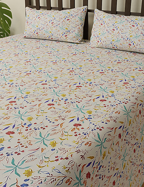 Pure Cotton King Size Bedsheet Set