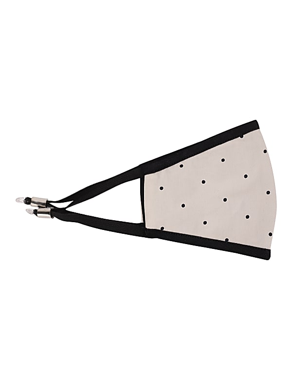 Pure Cotton Polka Dots Mask