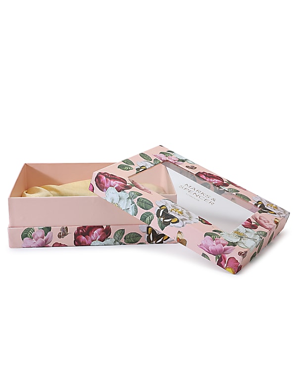 Floral Print Gift Box (Pink)