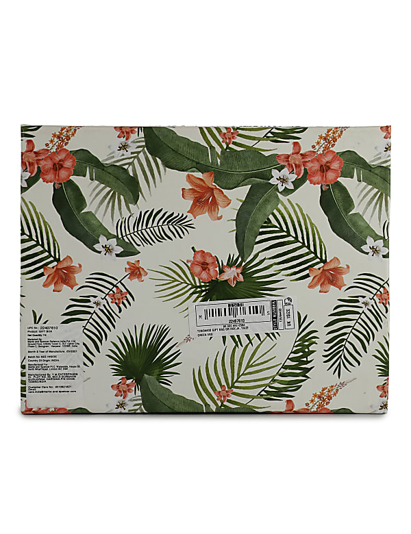 Tropical Print Gift Box
