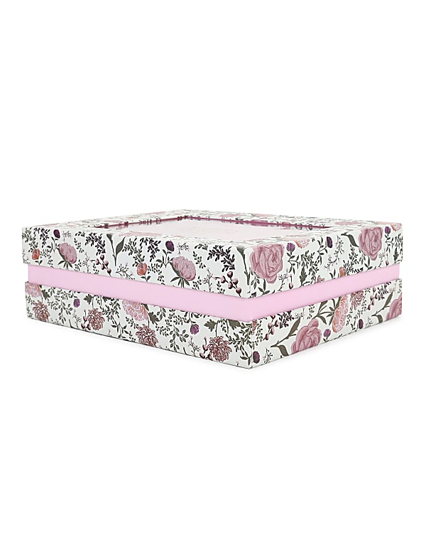 Floral Print Gift Box (Rose Pink)
