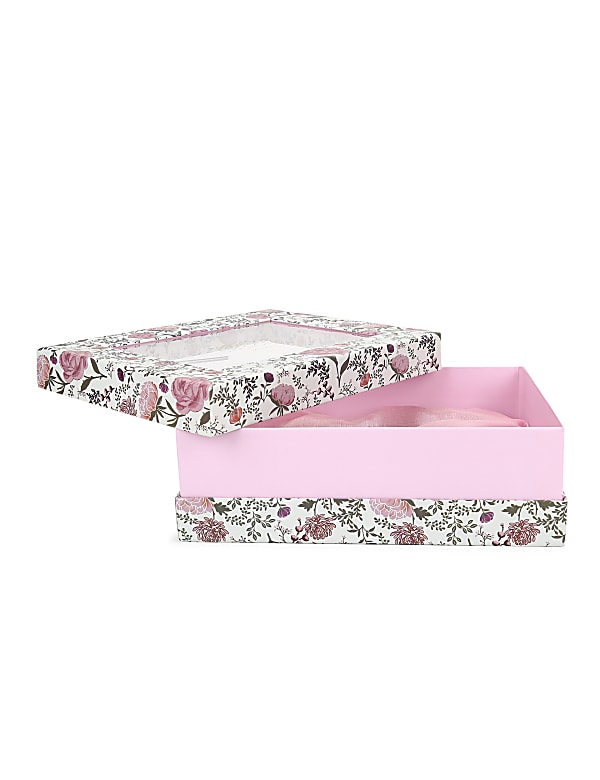 Floral Print Gift Box (Rose Pink)