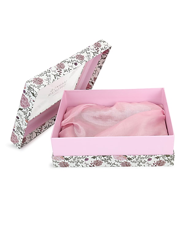 Floral Print Gift Box (Rose Pink)