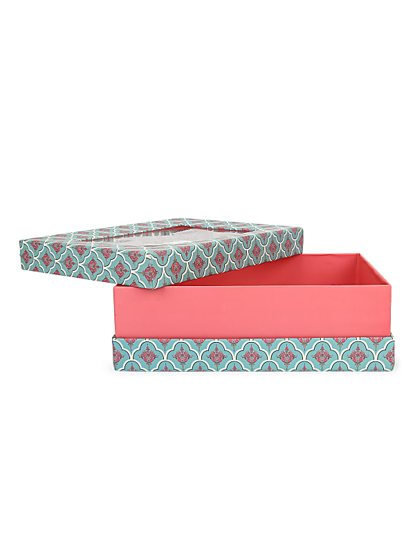 Floral Print Gift Box (Rose Pink)