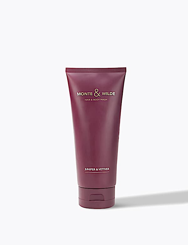 Juniper & Vetiver Hair and Body Wash 200ml