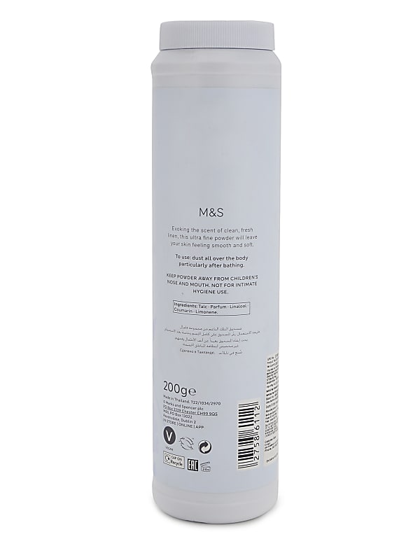 China Blue Silky Talcum Powder