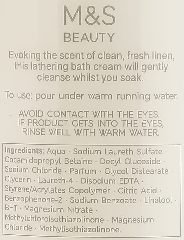 China Blue Moisture Rich Bath Cream