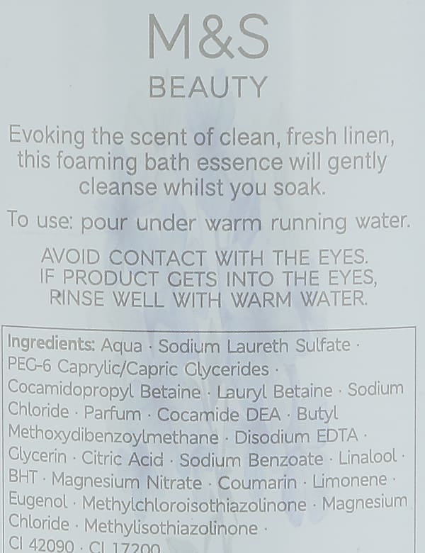 China Blue Moisture Rich Bath Essence