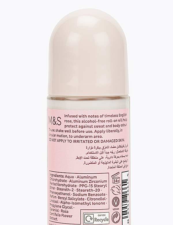Rose Anti-Perspirant Roll-On 50ml