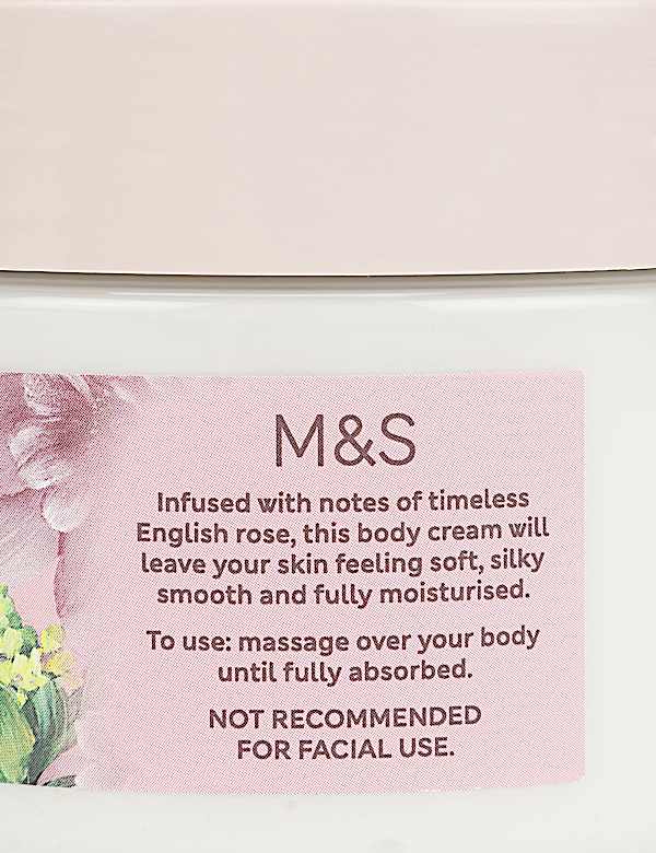 Rose Moisturising Body Cream 250ml