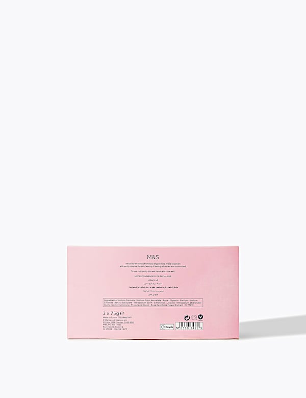 Rose Soap Trio Pack