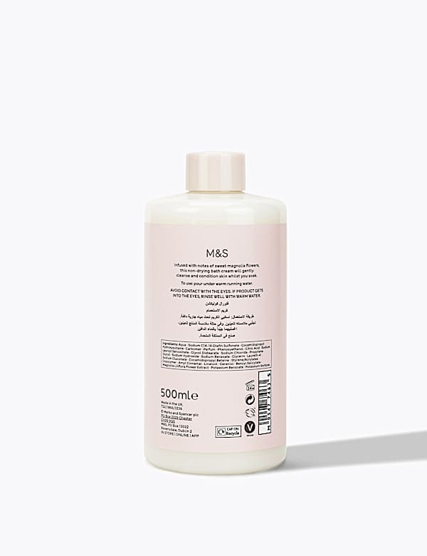 Magnolia Soothing Bath Cream 500ml