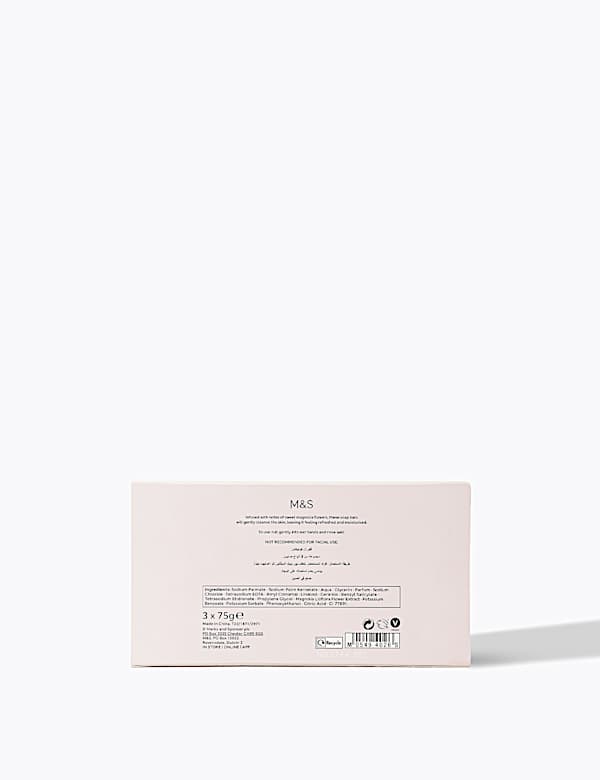 Magnolia Soap Trio Pack