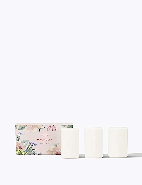 Magnolia Soap Trio Pack