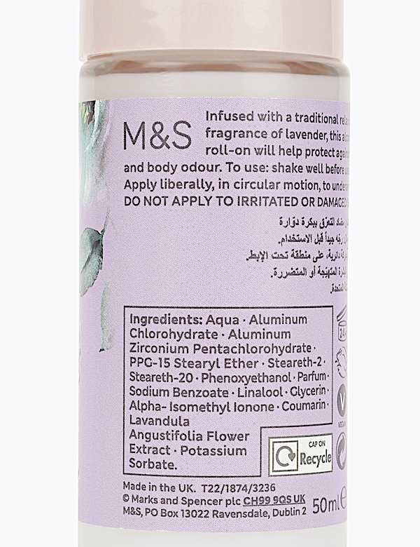 Lavender Anti-Perspirant Roll-On 50ml