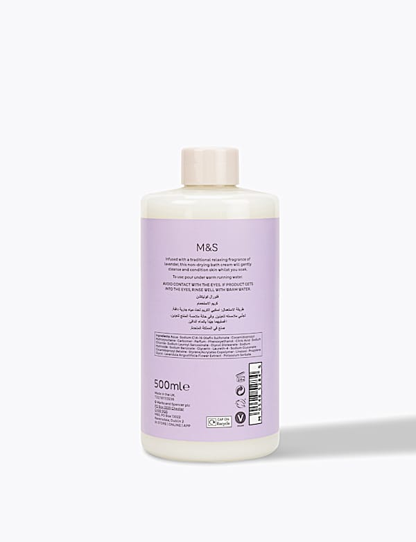 Lavender Soothing Bath Cream 500ml