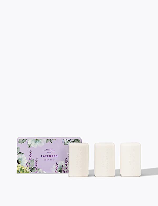 Lavender Soap Trio Pack