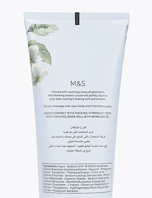 Geranium Nourishing Shower Cream 250ml