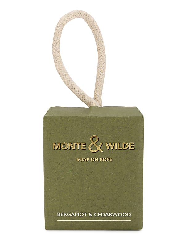 Bergamot and Cedarwood Soap on Rope