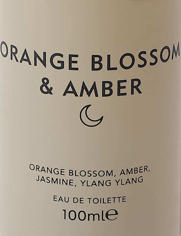 Orange Blossom & Amber Eau De Toilette 100ml