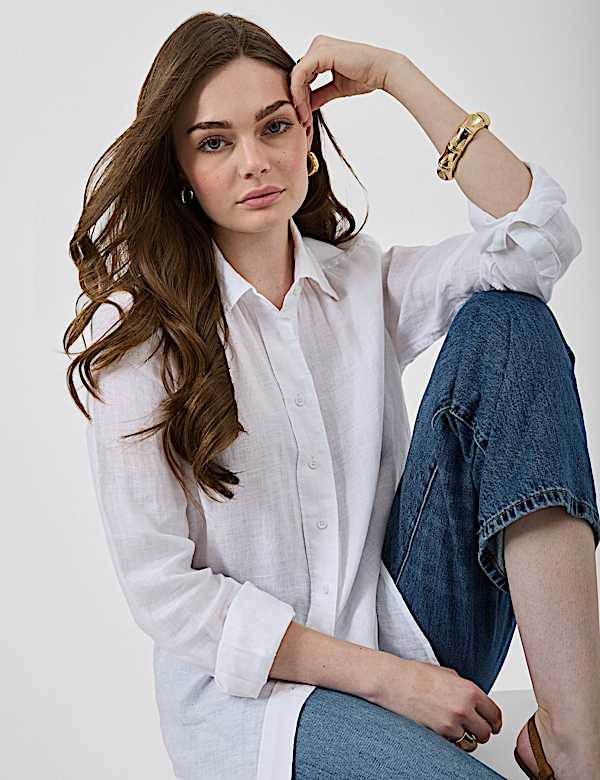 Pure Linen Regular Fit Shirt