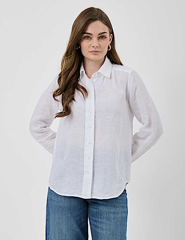Pure Linen Regular Fit Shirt