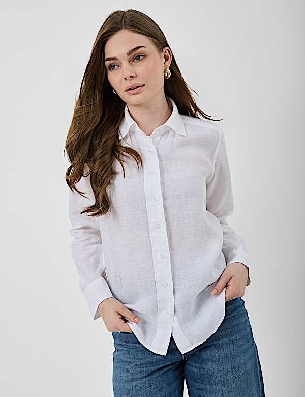 Pure Linen Regular Fit Shirt
