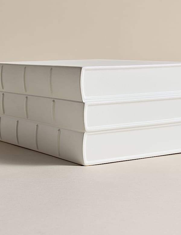 Ornement livres en c&eacute;ramique - BE