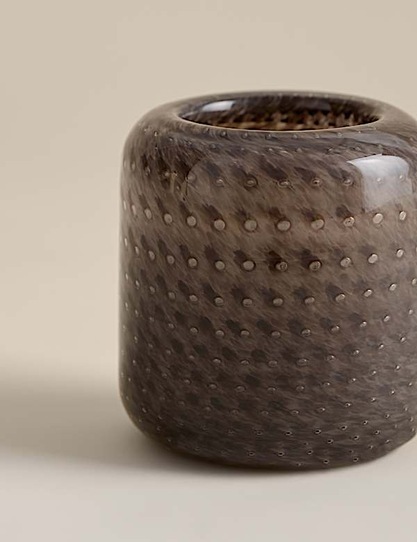 Bubble Decorative Glass Tealight Holder - SK