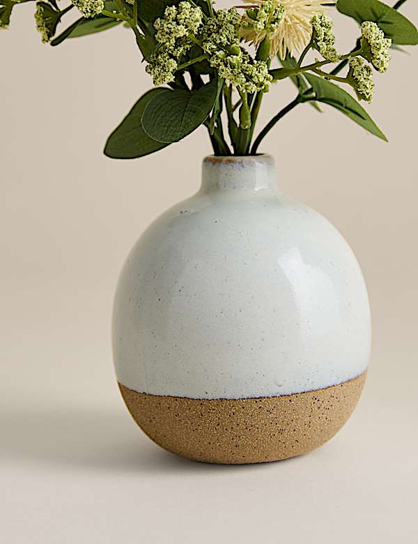 Artificial Dried Arrangement in Ceramic Pot - JO