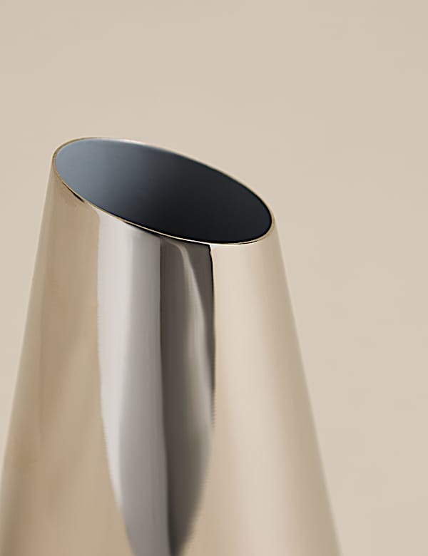 Small Chrome Vase - SE