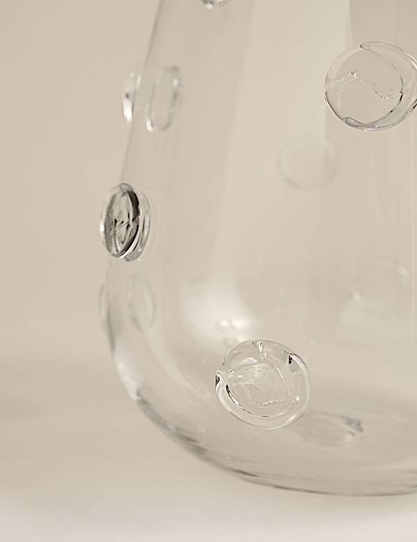 3D Raised Bobble Glass Vase - MX