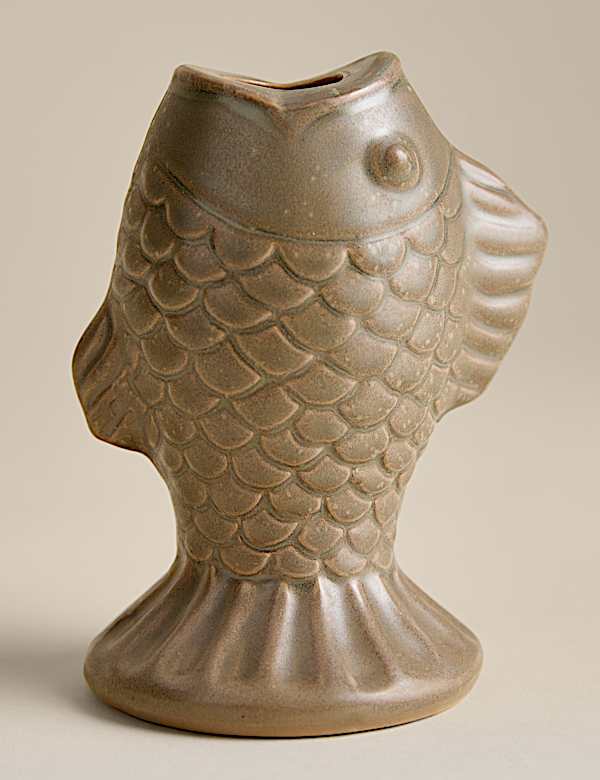 Fish Ceramic Dinner Candle Holder - IL
