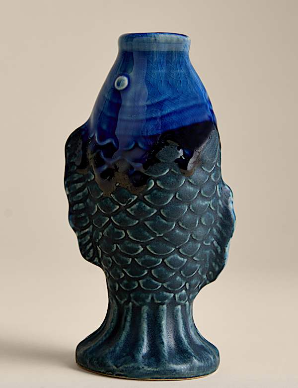 Fish Ceramic Dinner Candle Holder - NL