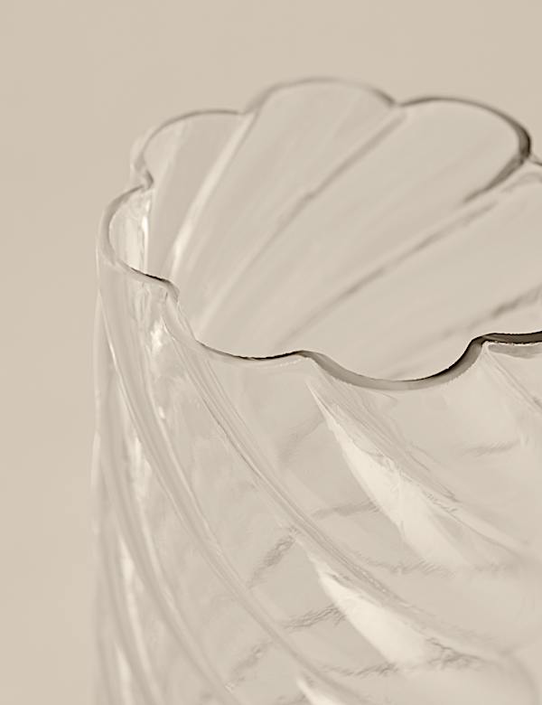 Medium Twist Glass Vase - SI