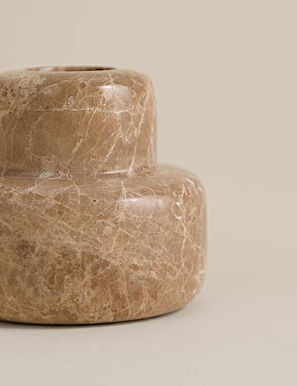 Marble Hybrid Candle Holder - LV