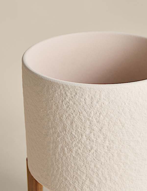 Large Reactive Glaze Ceramic Planter - BN