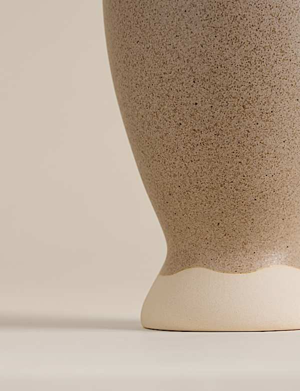 Shaped Dipped Ceramic Vase - MX