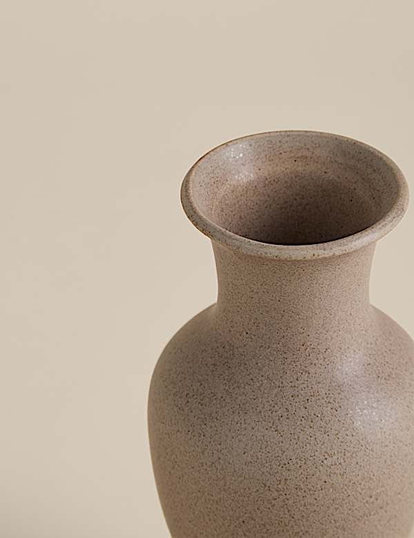 Shaped Dipped Ceramic Vase - MX