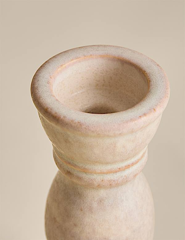 Rounded Hybrid Candle Holder - BN